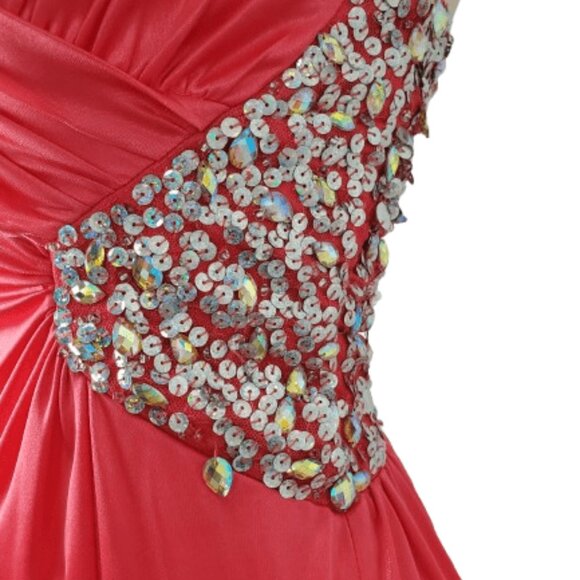 My Michelle women's pink tube gown size 9 - Picture 4 of 6